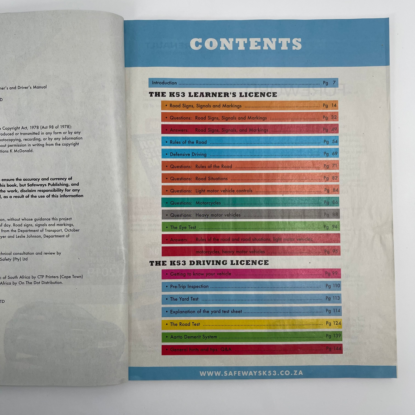 The Official Best Selling K53 Learner's & Driver's Manual - Gary Bailey - Fore Edge