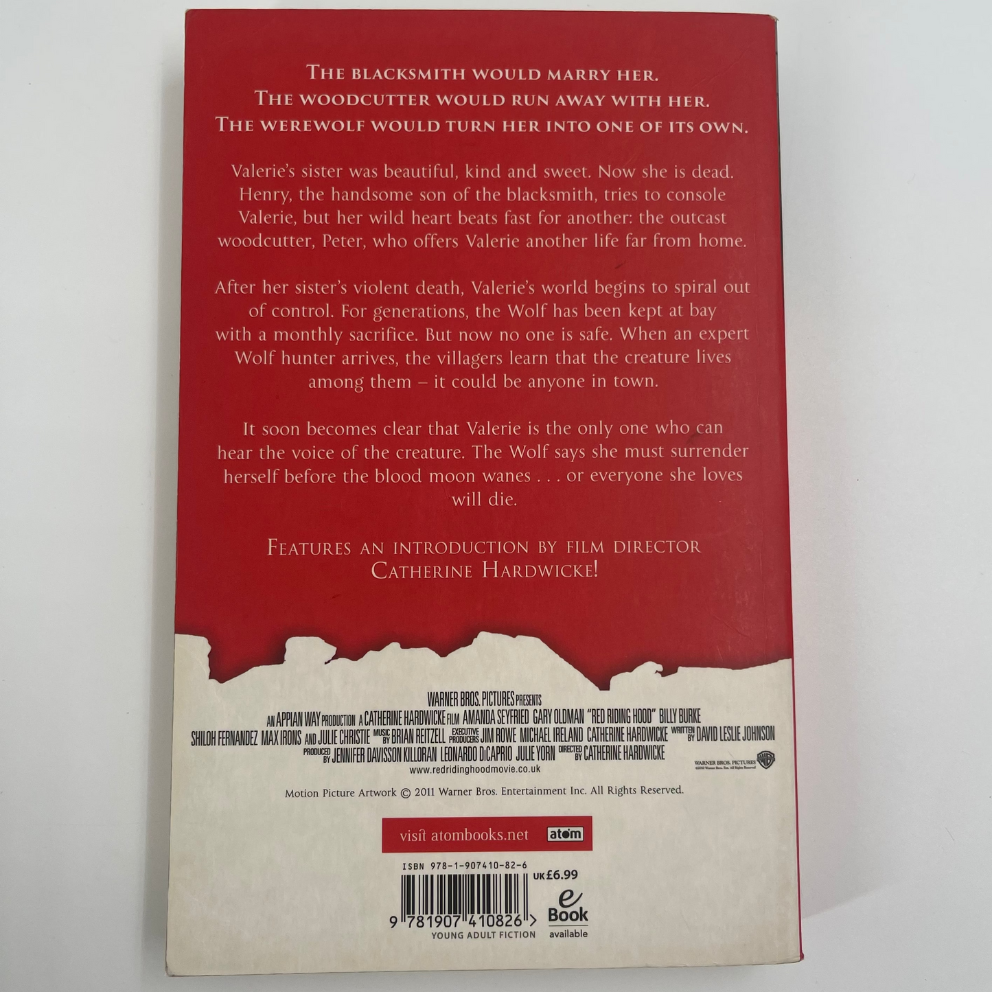 Red Riding Hood - Sarah Blakley-Cartwright - Back Cover