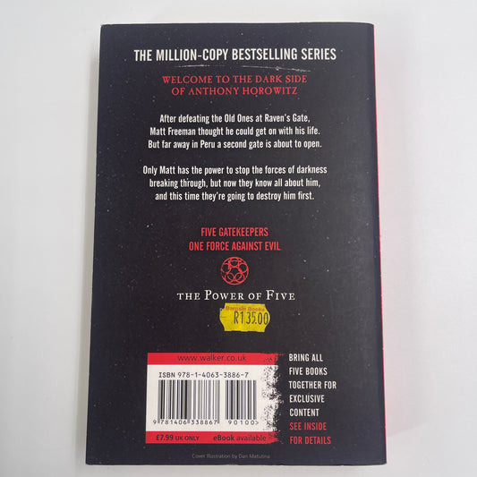 Evil Star - Anthony Horowitz - Back Cover