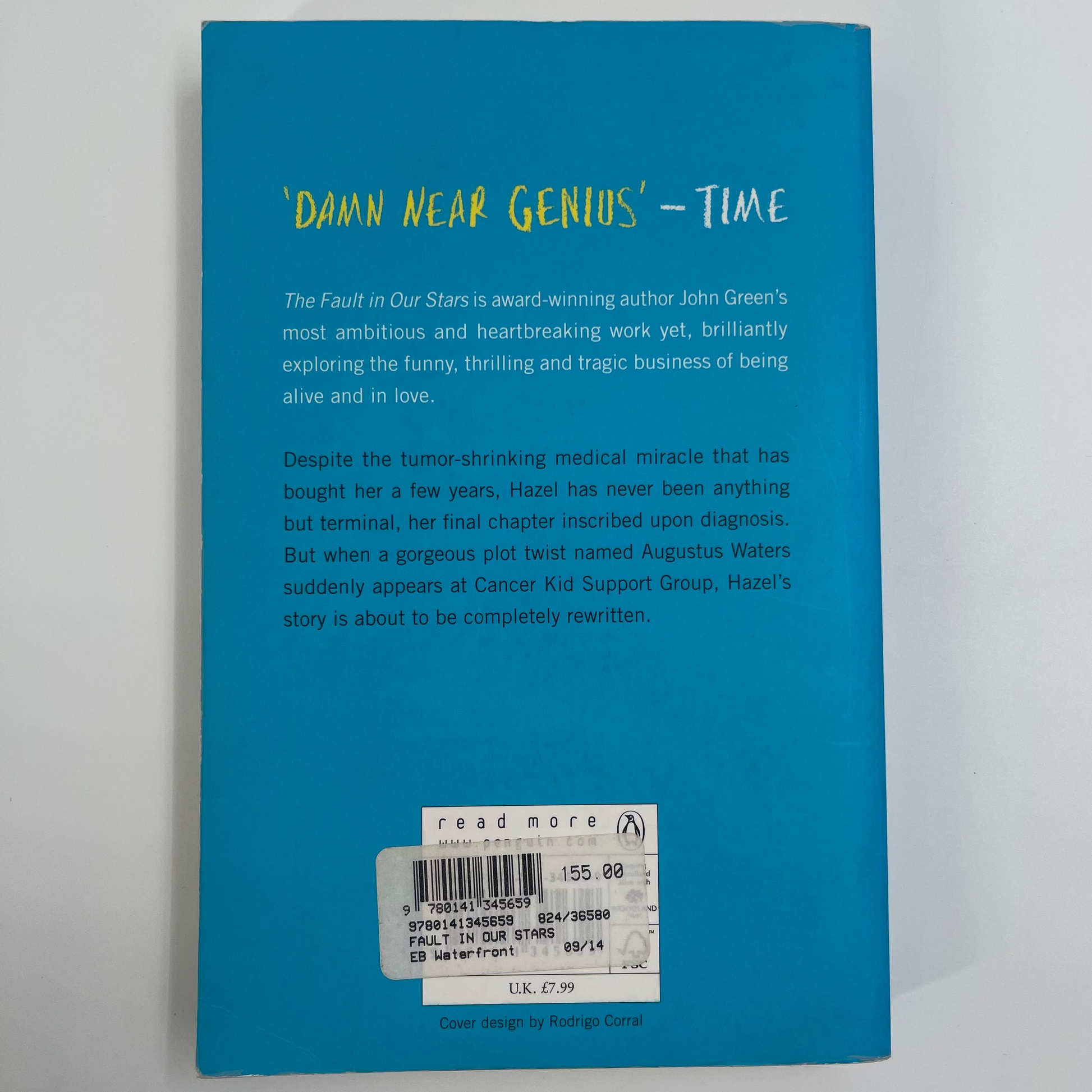 The Fault in Our Stars - John Green - Back Cover