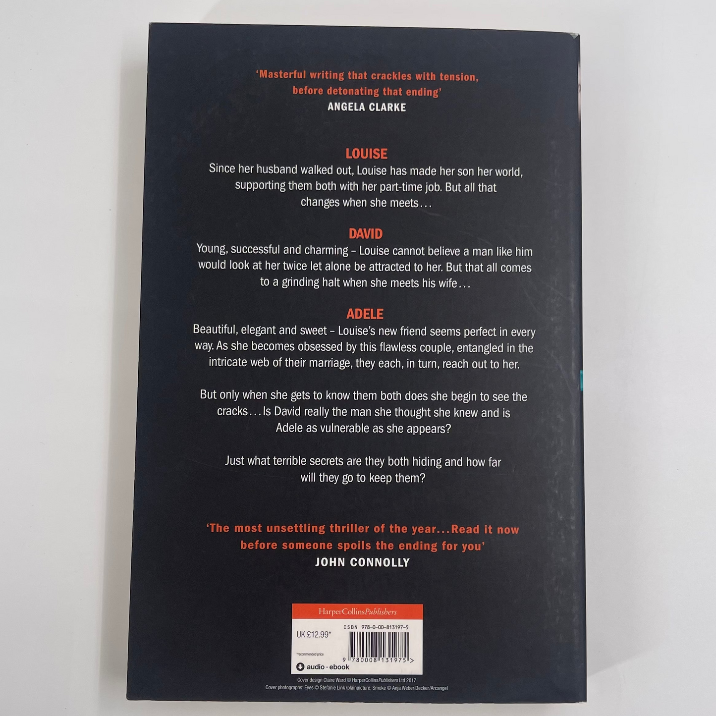 Behind Her Eyes - Sarah Pinborough - Back Cover