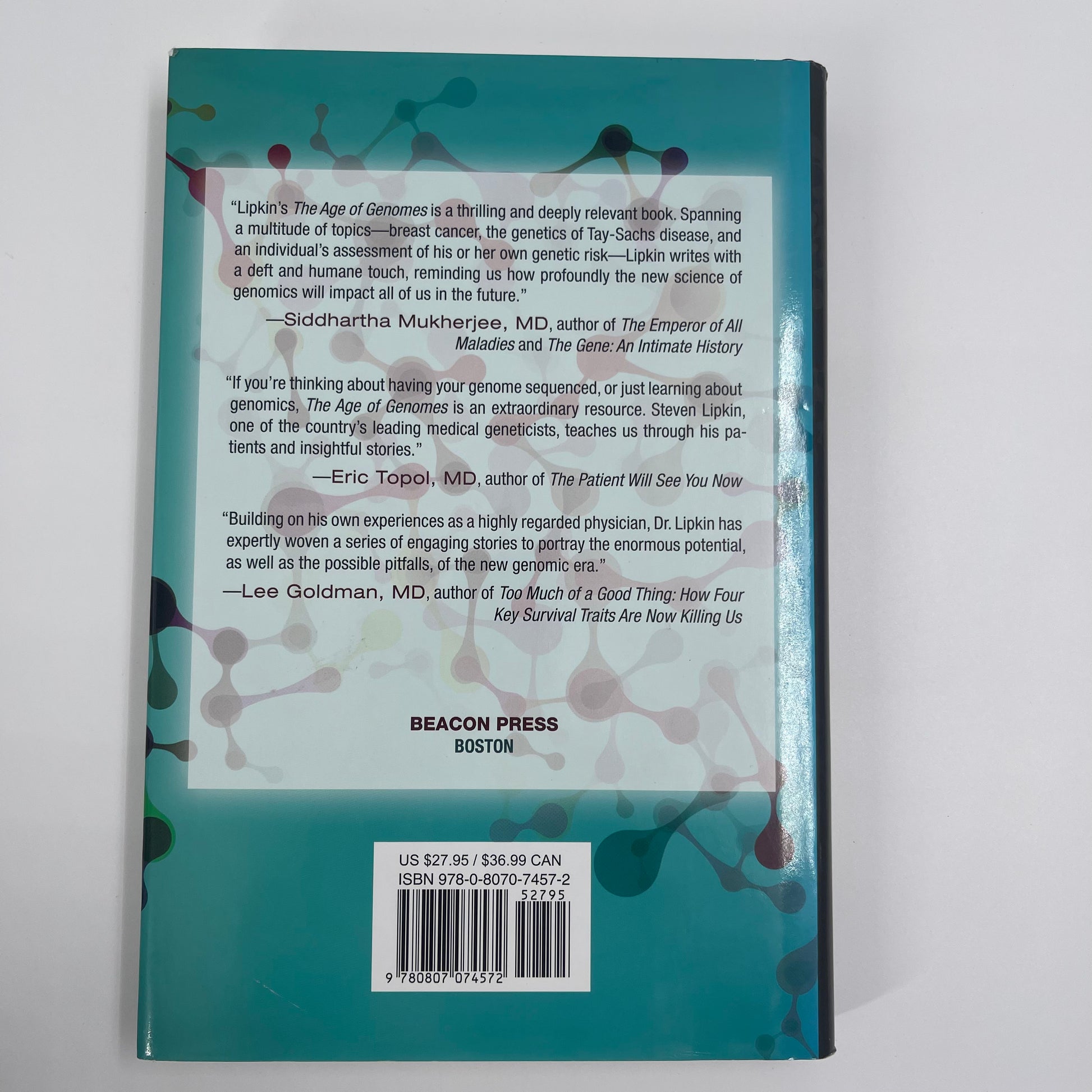 The Age of Genomes Tales from the Front Lines of Genetic Medicine - Steven Monroe Lipkin - Fore Edge