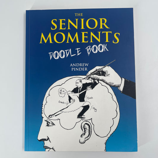 The Senior Moments Doodle Book   - Andrew Pinder - Front Cover