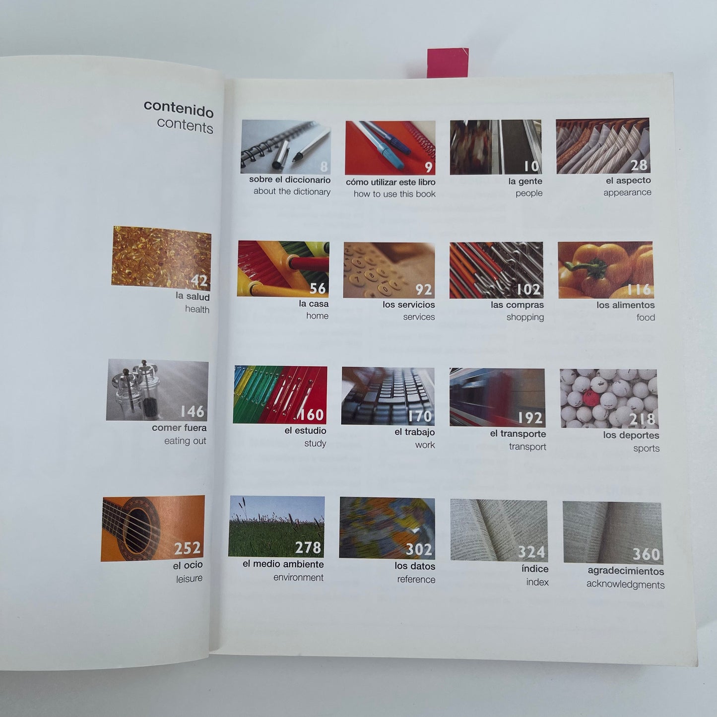 Spanish-English Visual Bilingual Dictionary - Angeles Gavira - Condition Detail 3