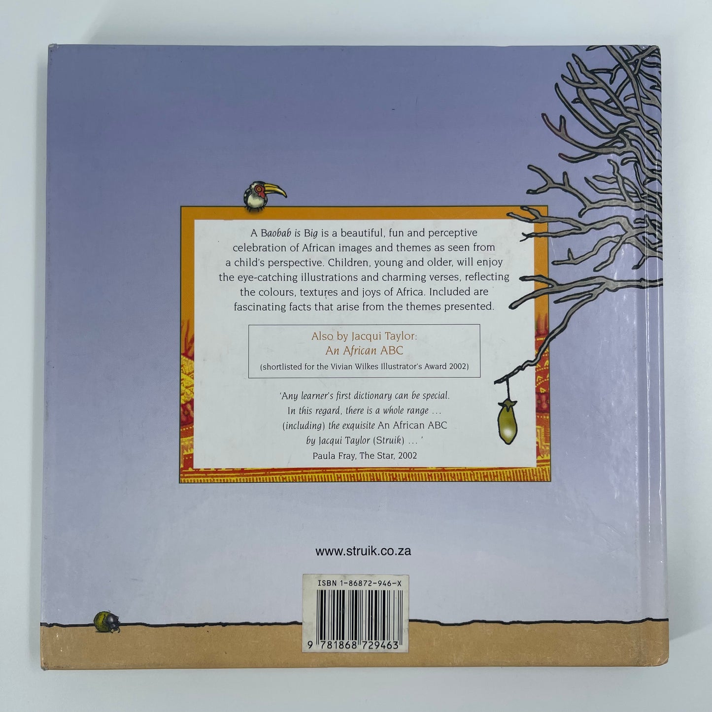 A Baobab is Big & Other Verses from Africa - Jacqui Taylor - Fore Edge