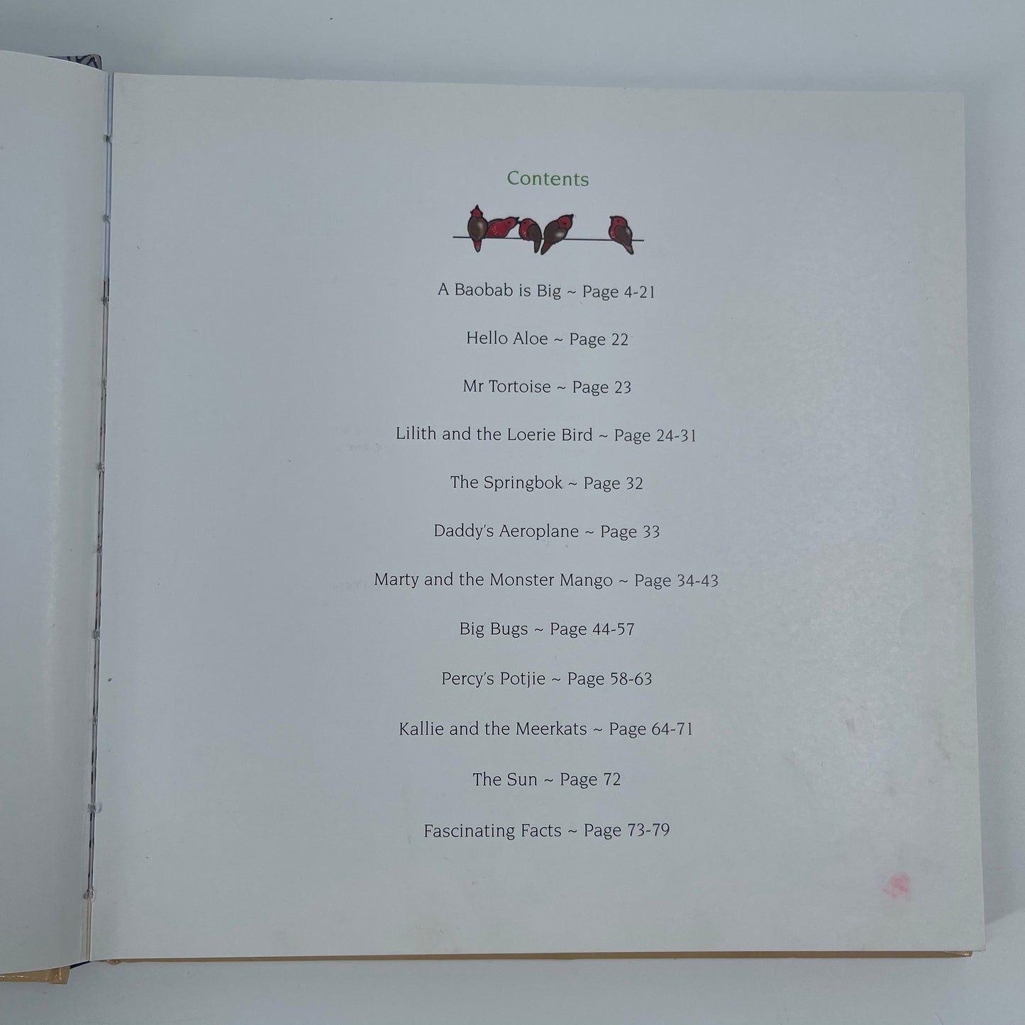 A Baobab is Big & Other Verses from Africa - Jacqui Taylor - Condition Detail 5