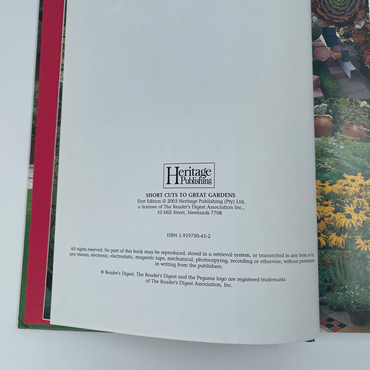 Short cuts to great gardens, the essential gardening for busy South Africans - Dougie Oakes - Condition Detail 4