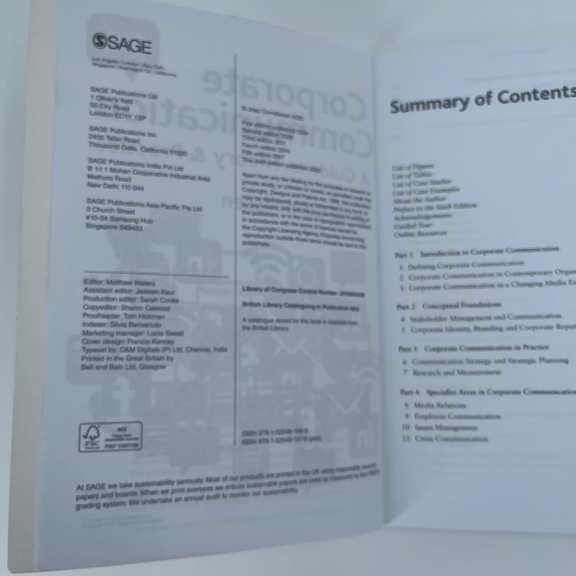 Corporate Communication A Guide to Theory and Practice - Joep Cornelissen - Condition Detail 1