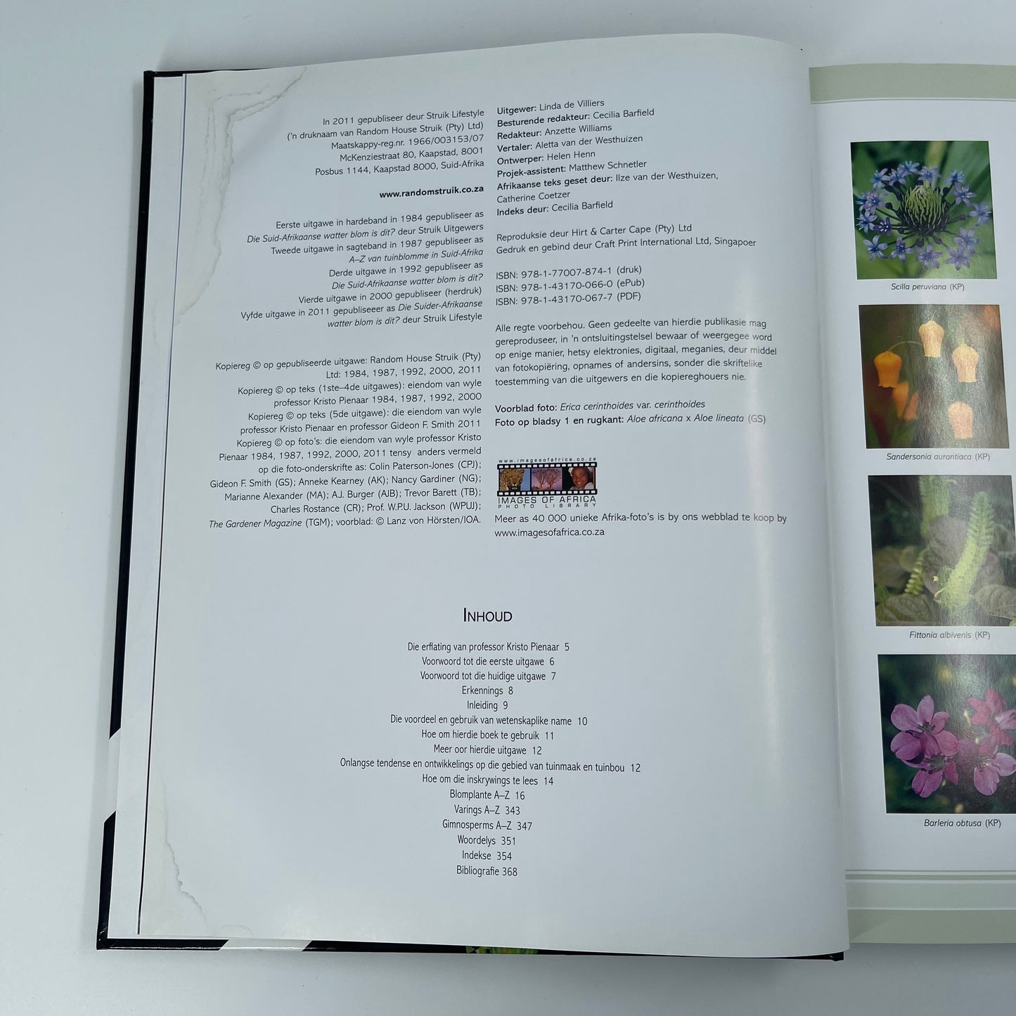 Watter Blom Is Dit (5th Ed) - unknown author - Condition Detail 5