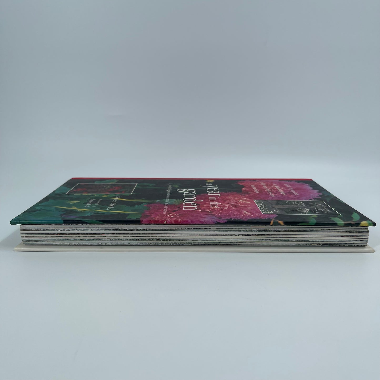 A Year in the Garden - Steve Bradley - Spine