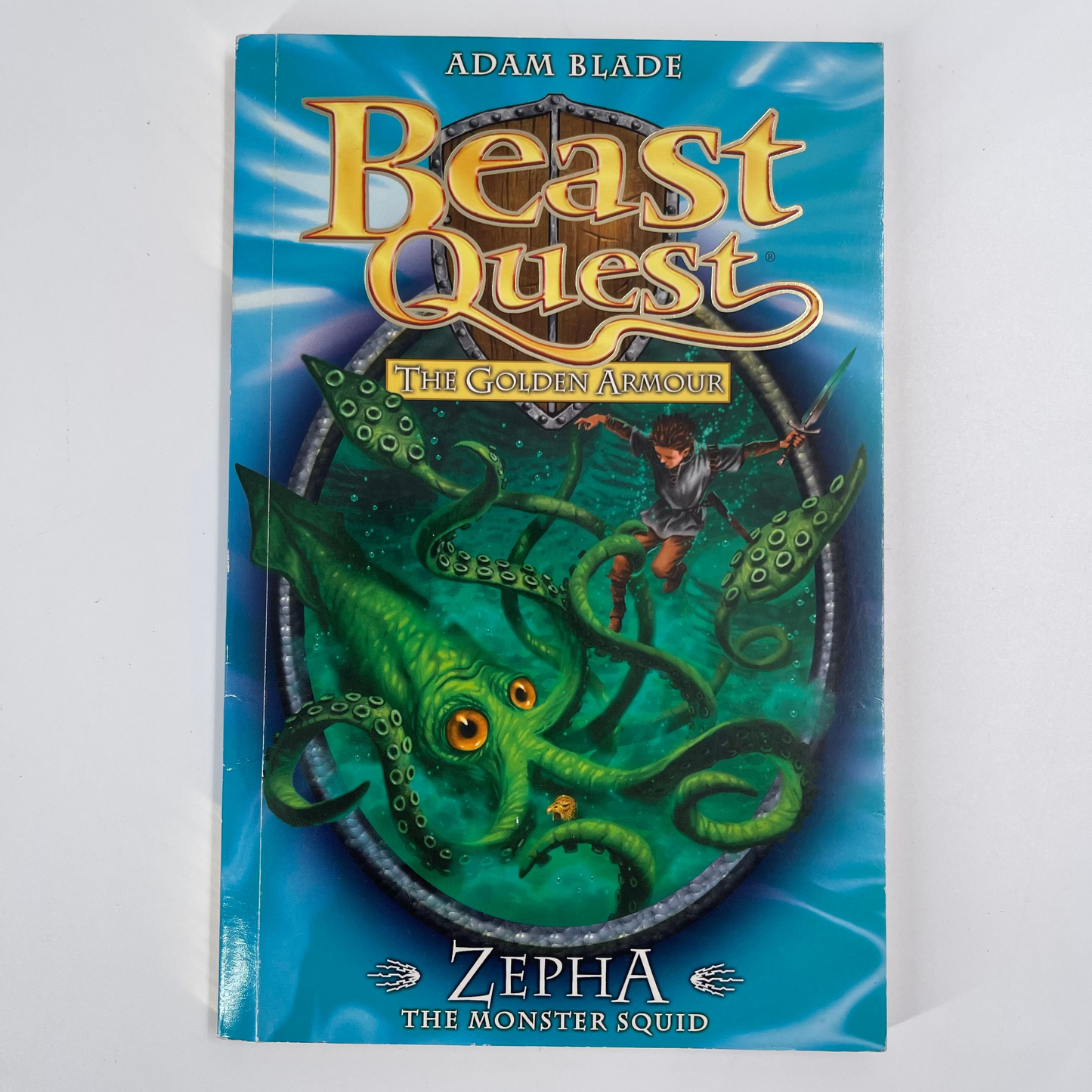 Zepha the Monster Squid - Adam Blade - Front Cover