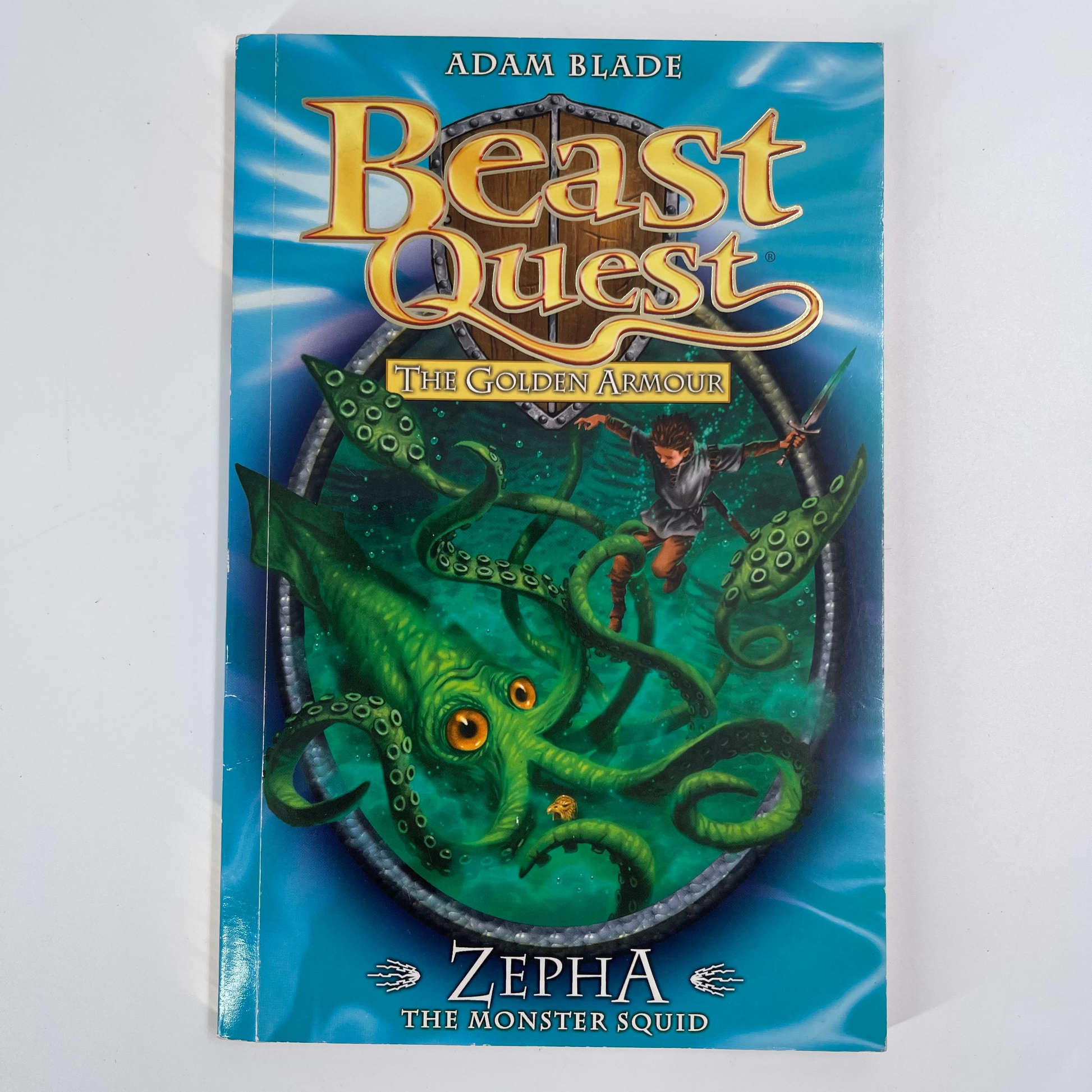 Zepha the Monster Squid - Adam Blade - Front Cover