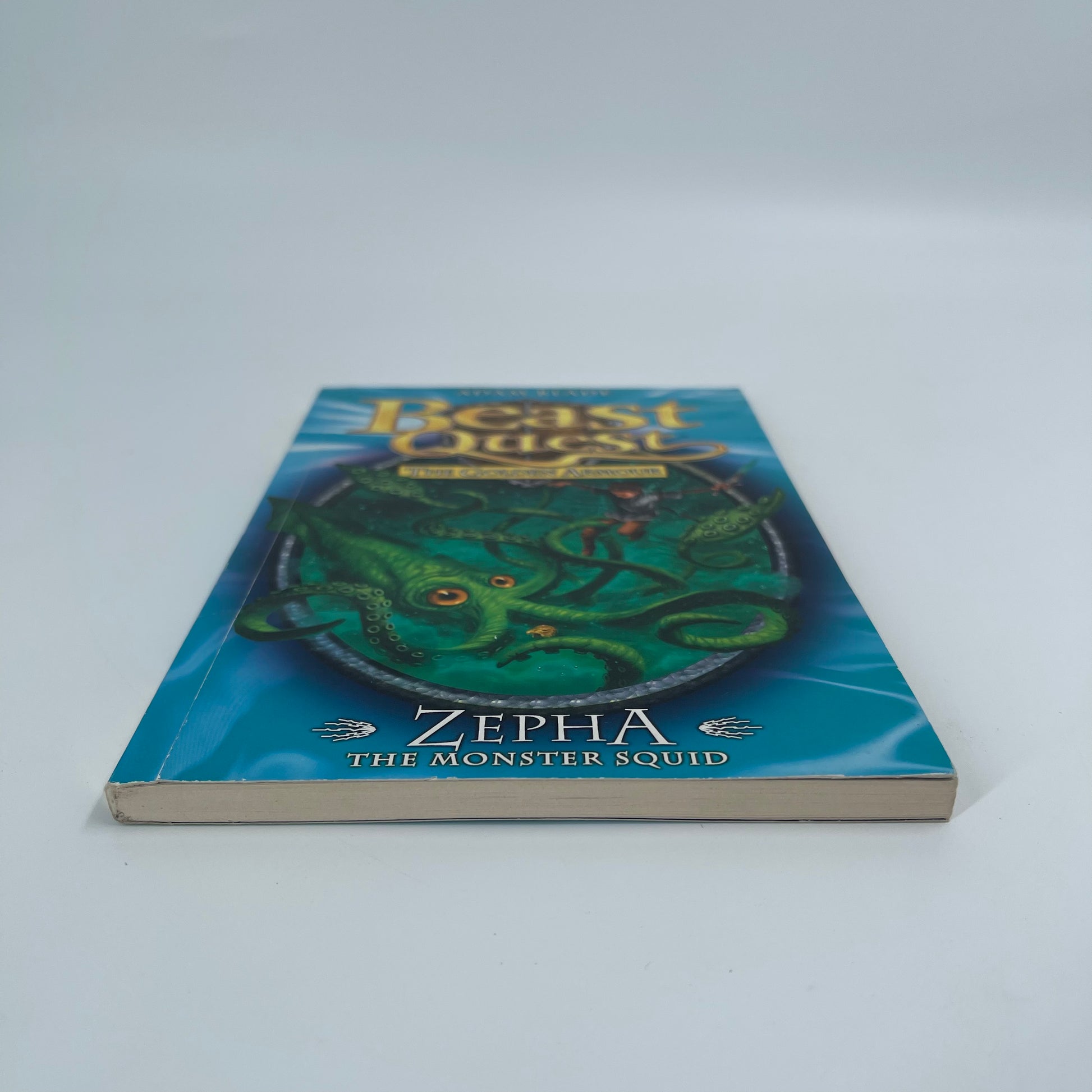 Zepha the Monster Squid - Adam Blade - Bottom Edge