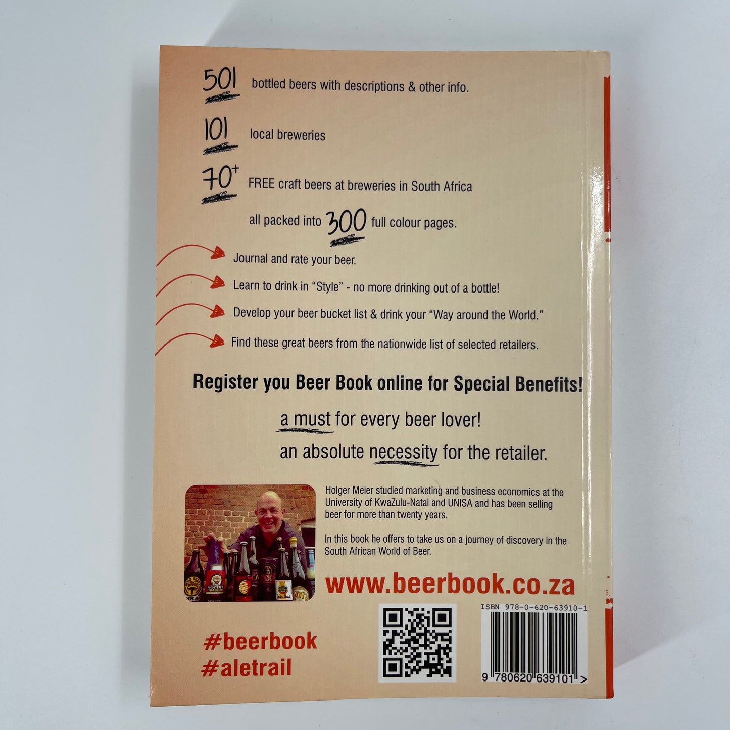 The Beer Book.co.za - Holger Meier - Fore Edge