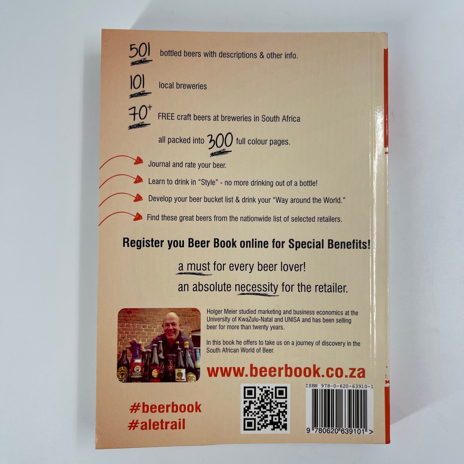 The Beer Book.co.za - Holger Meier - Fore Edge