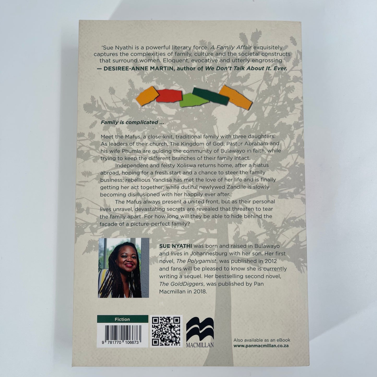 A Family Affair A Novel - Sue Nyathi - Back Cover