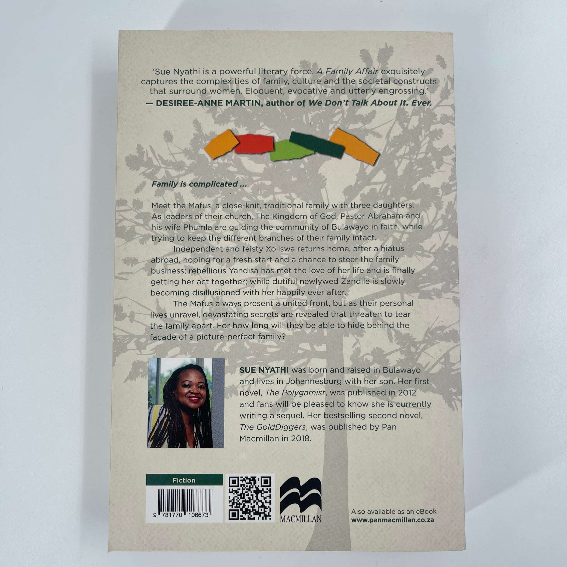 A Family Affair A Novel - Sue Nyathi - Back Cover