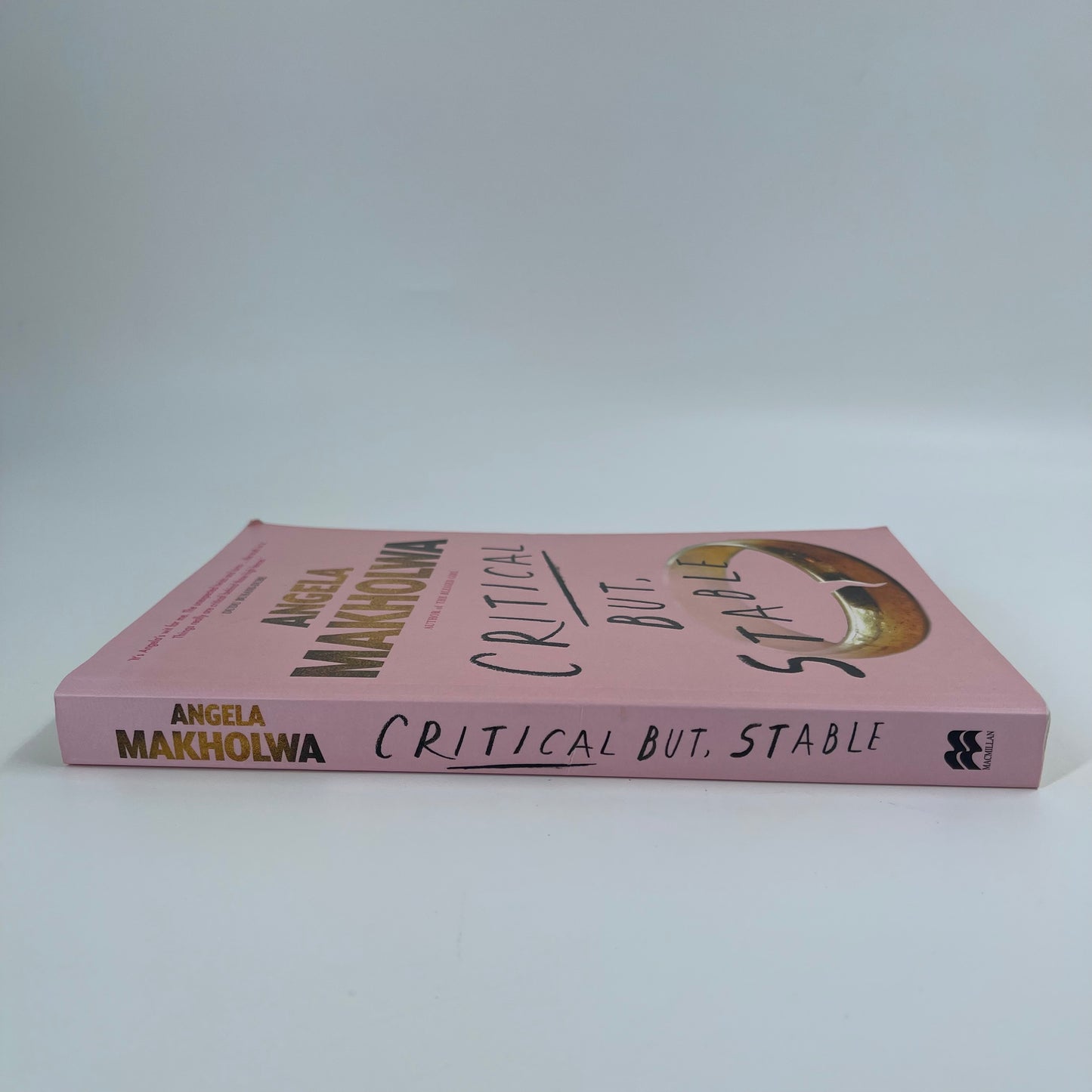 Critical But Stable - Angela Makholwa - Spine