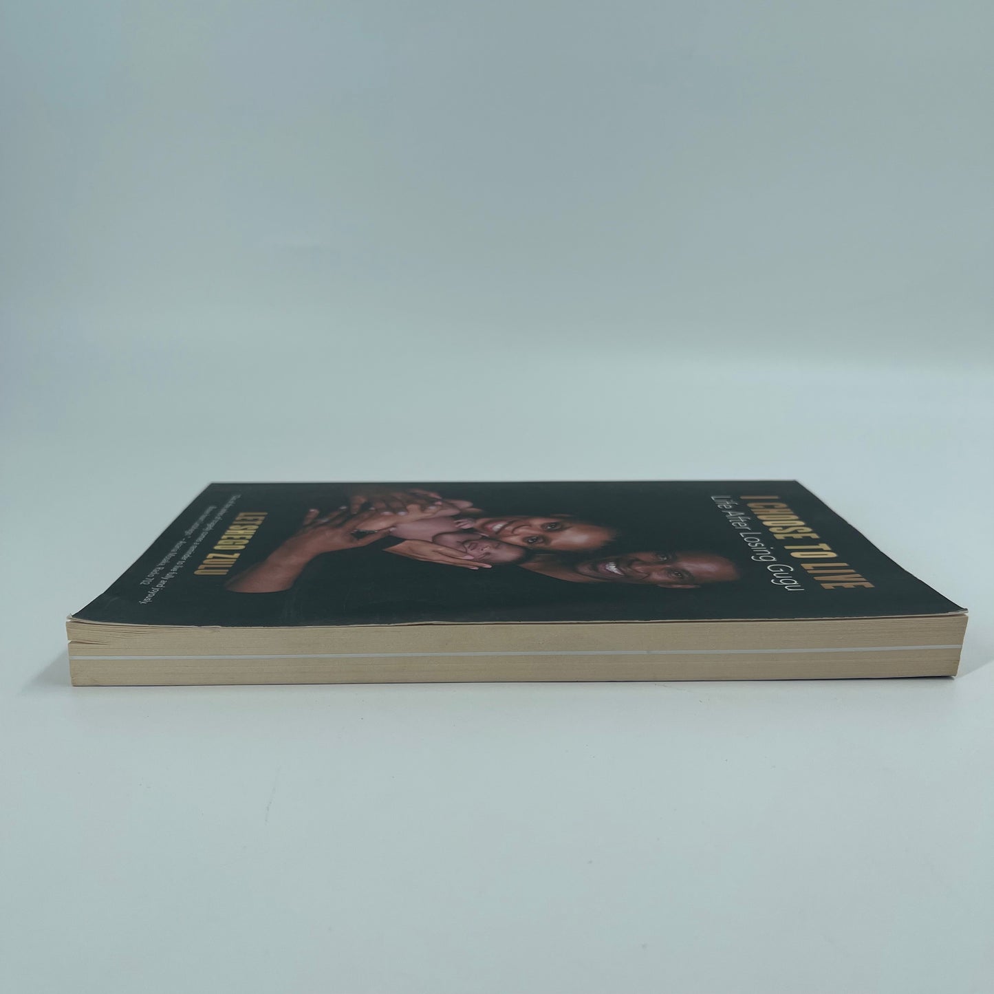 I Choose to Live Life After Losing Gugu - Letshego Zulu - Fore Edge
