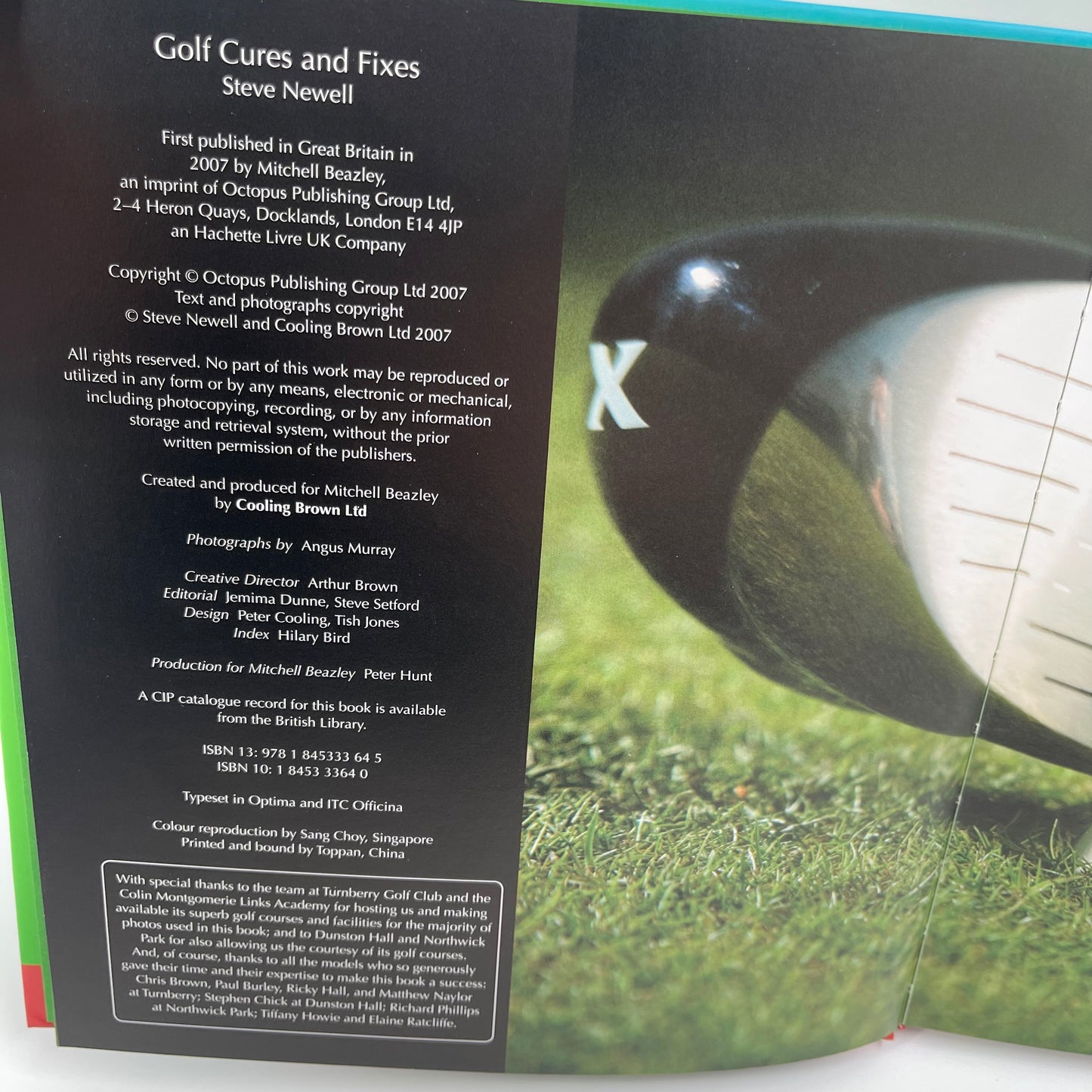 Golf cures & fixes - Newell - Condition Detail 3