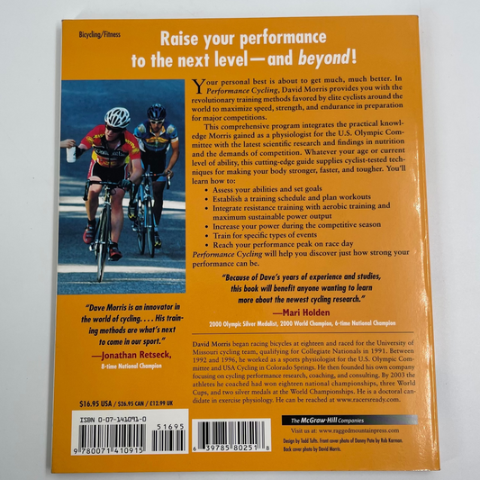 Performance cycling: training for power, endurance, and speed - Morris - Fore Edge
