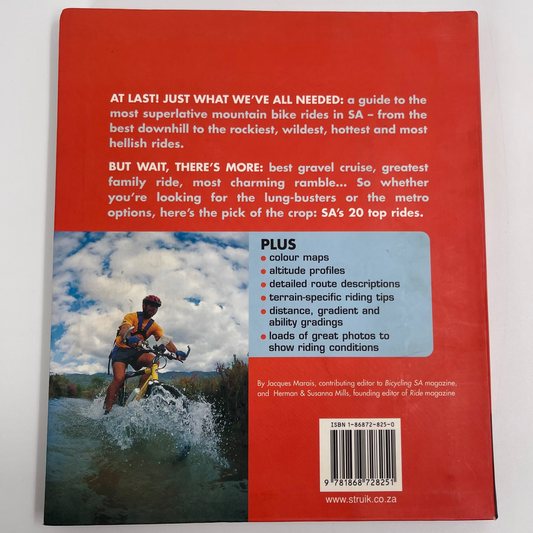 Best Mountain Bike Rides in South Africa - Jacques Marais - Back Cover