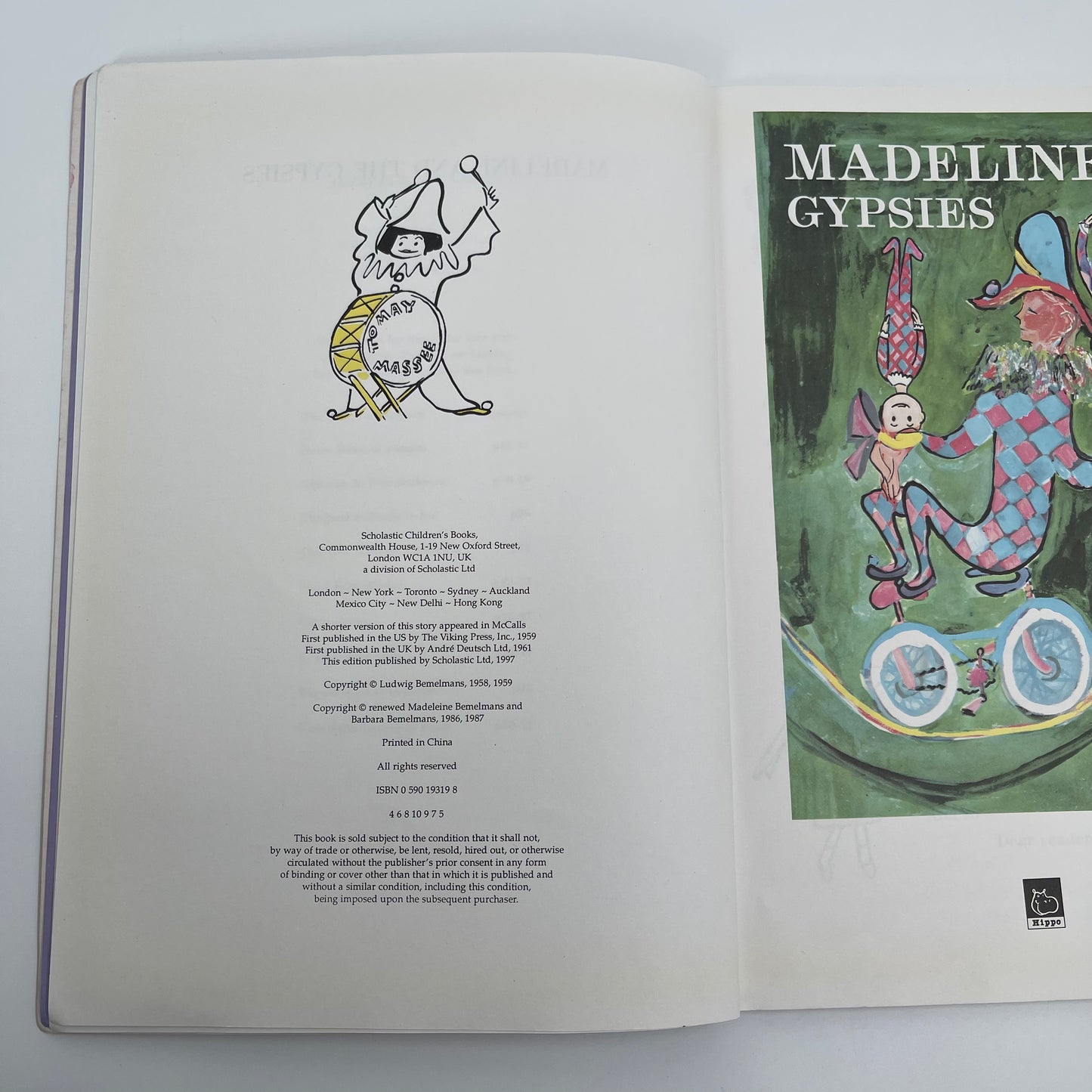 Madeline and the gypsies - Bemelmans - Condition Detail 1