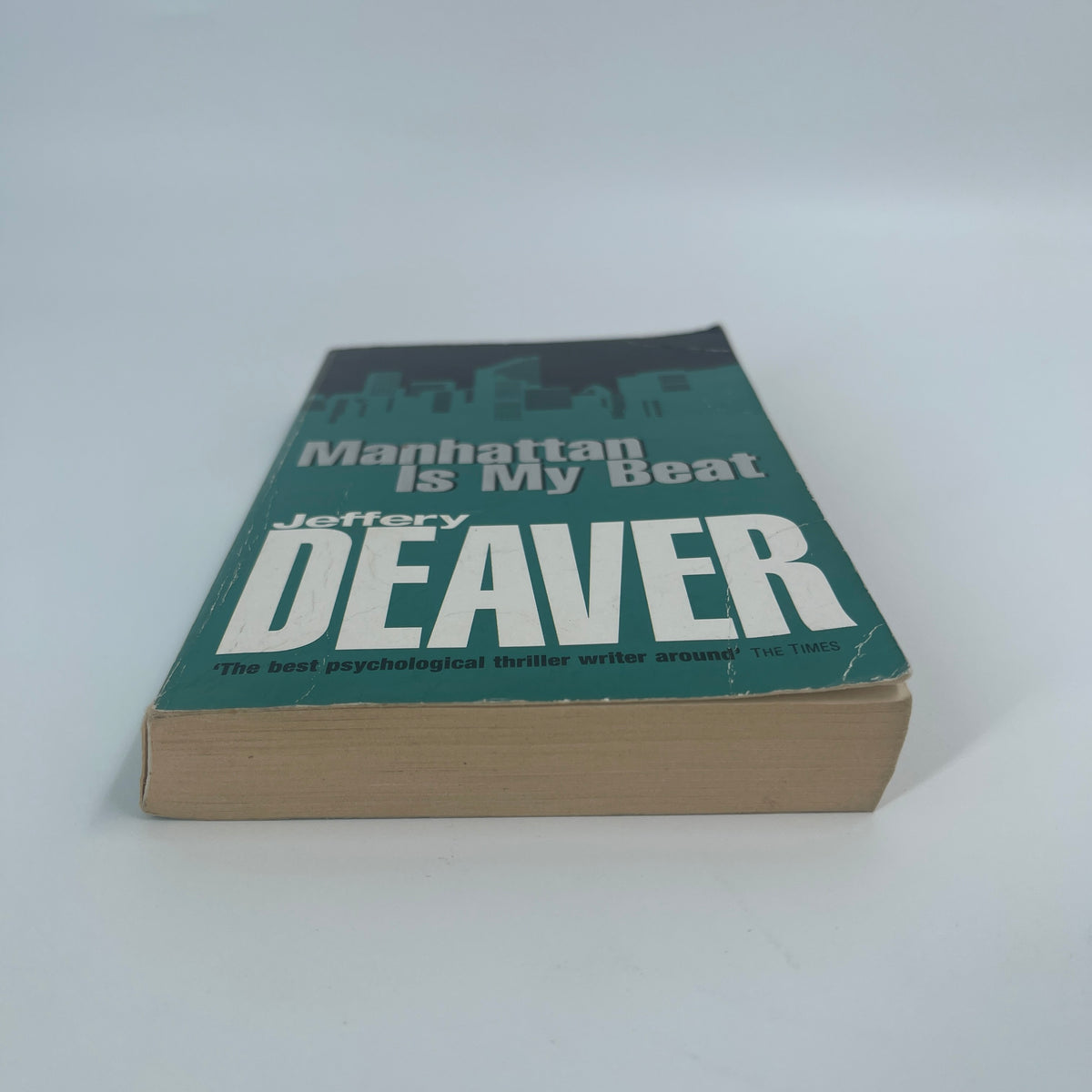 Manhattan is my beat - Jeffery Deaver - Back Cover