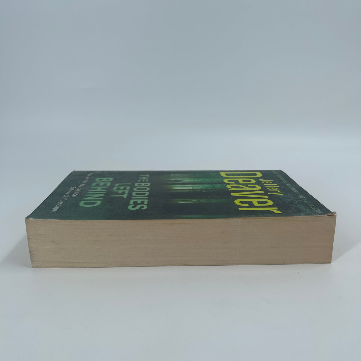 The bodies left behind - Jeffery Deaver - Fore Edge
