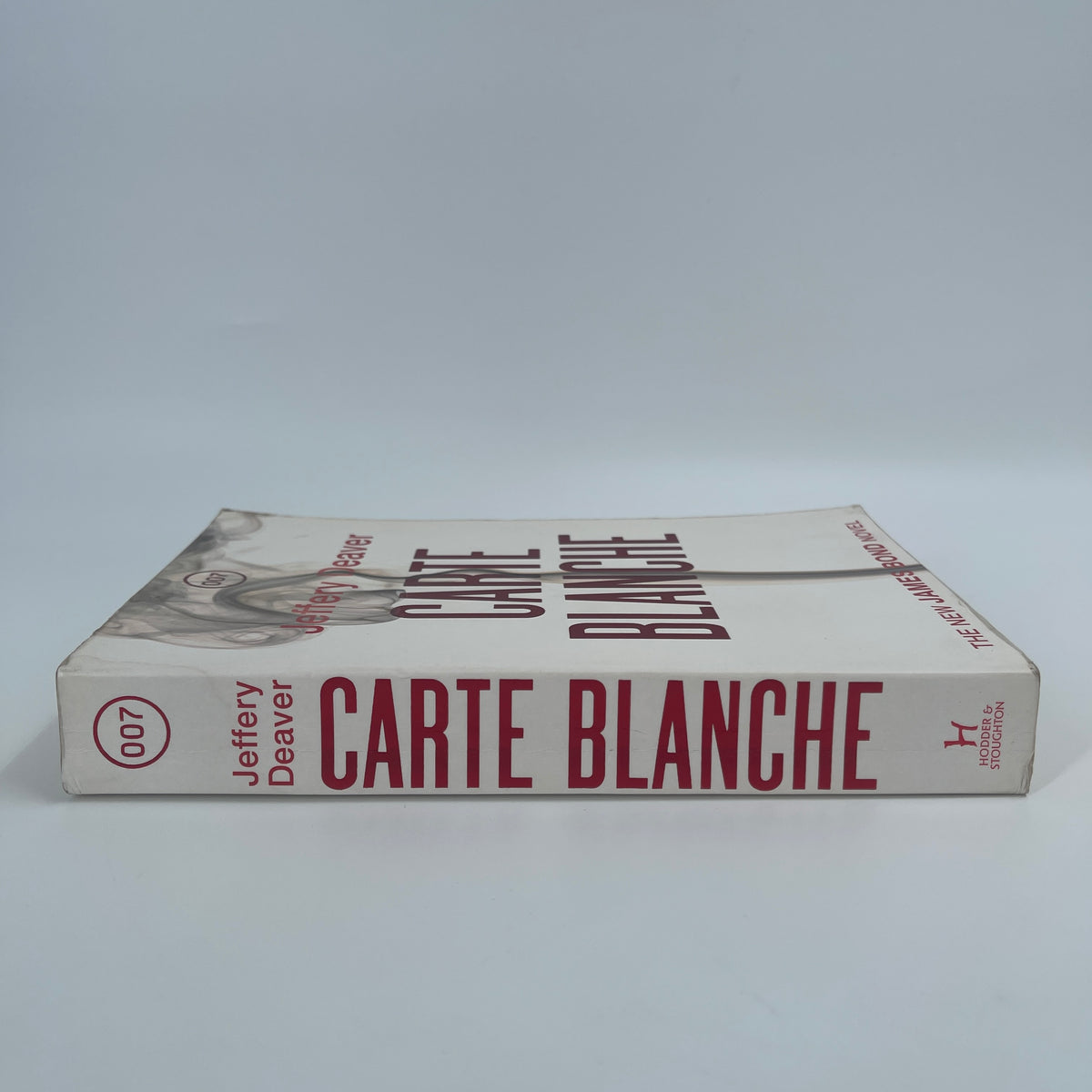 Carte blanche: a James Bond novel - Jeffery Deaver - Spine