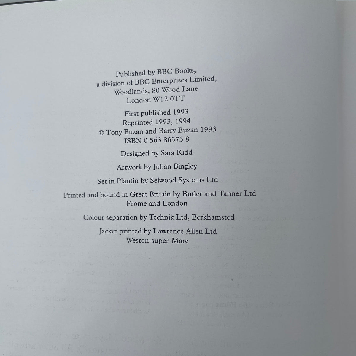 The mind map book - Tony Buzan - Condition Detail 2