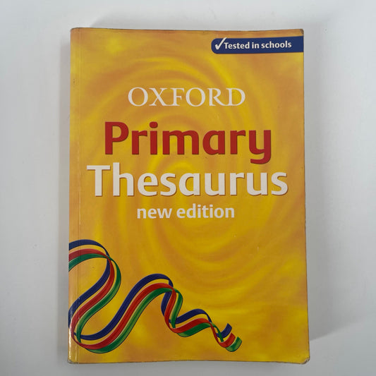 Oxford Primary Thesaurus New Edition - n/a - Front Cover