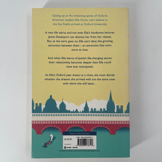 My Oxford year - Julia Whelan - Back Cover