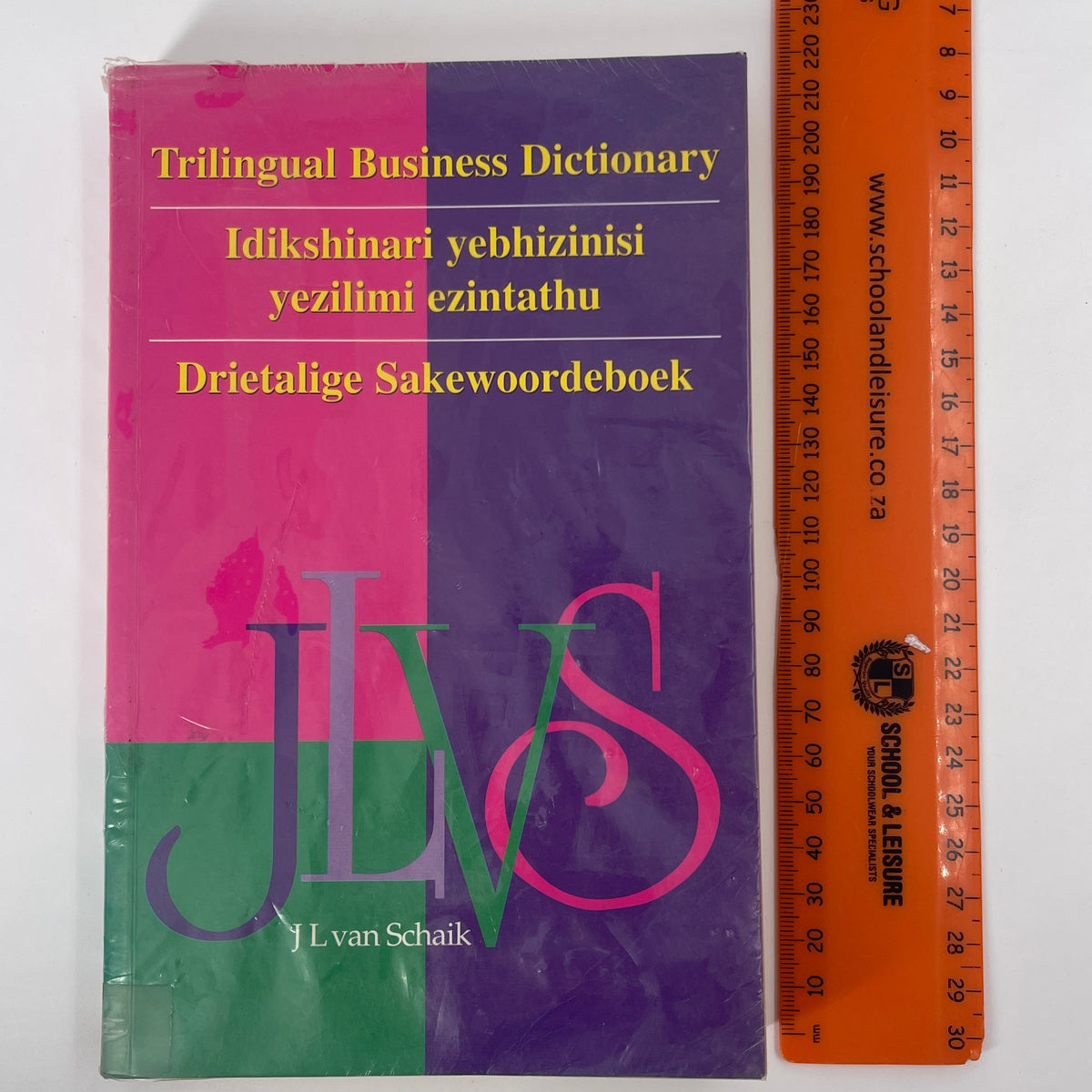 Trilingual Business Dictionary / Idikshinary Yebhizinisi Yezilimi Ezintathu / Drietalige Sakewoordeboek - Geldenhuys, J.D.U., Viljoen, E.E., Mboweni-Marais, K.D. - Front Cover