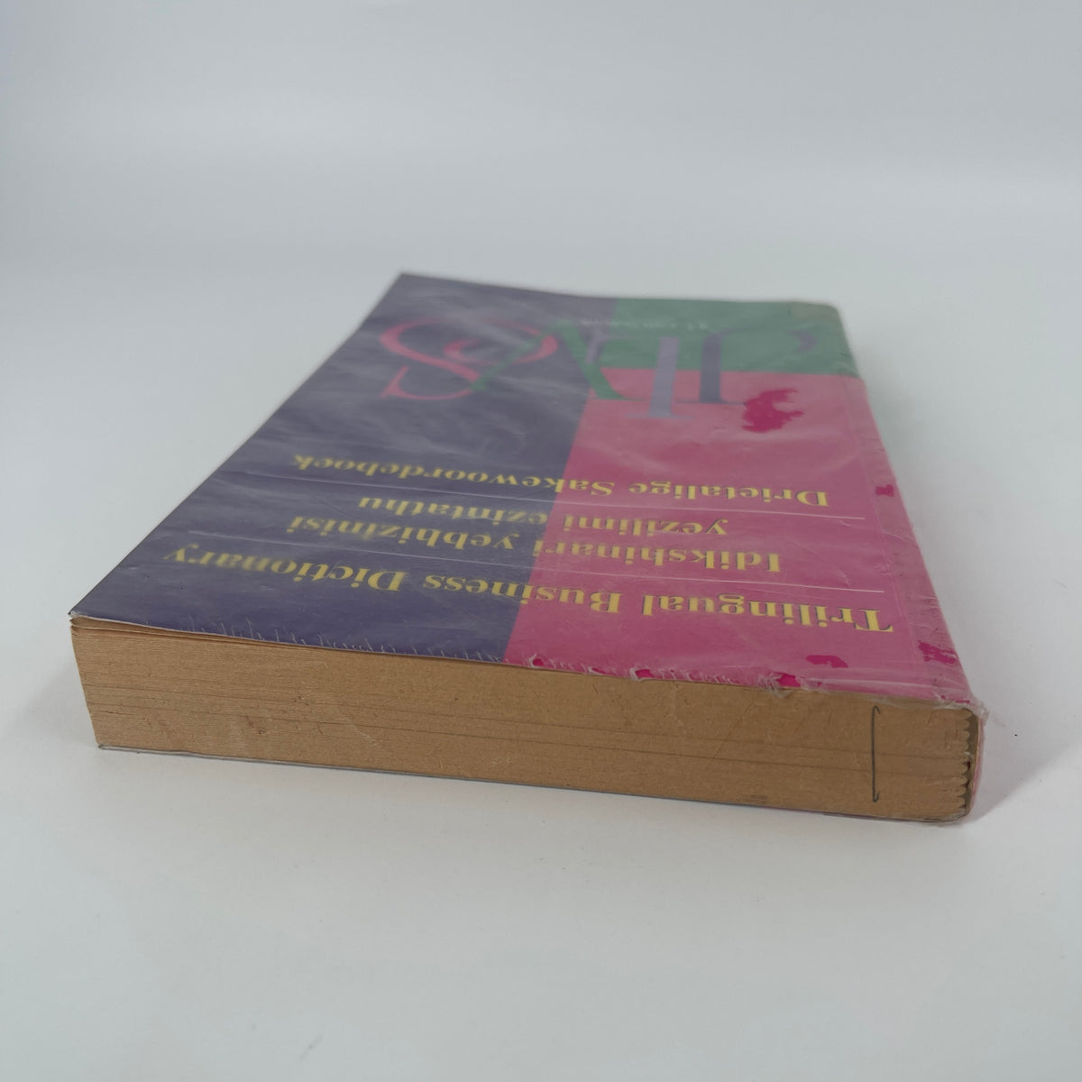 Trilingual Business Dictionary / Idikshinary Yebhizinisi Yezilimi Ezintathu / Drietalige Sakewoordeboek - Geldenhuys, J.D.U., Viljoen, E.E., Mboweni-Marais, K.D. - Top Edge