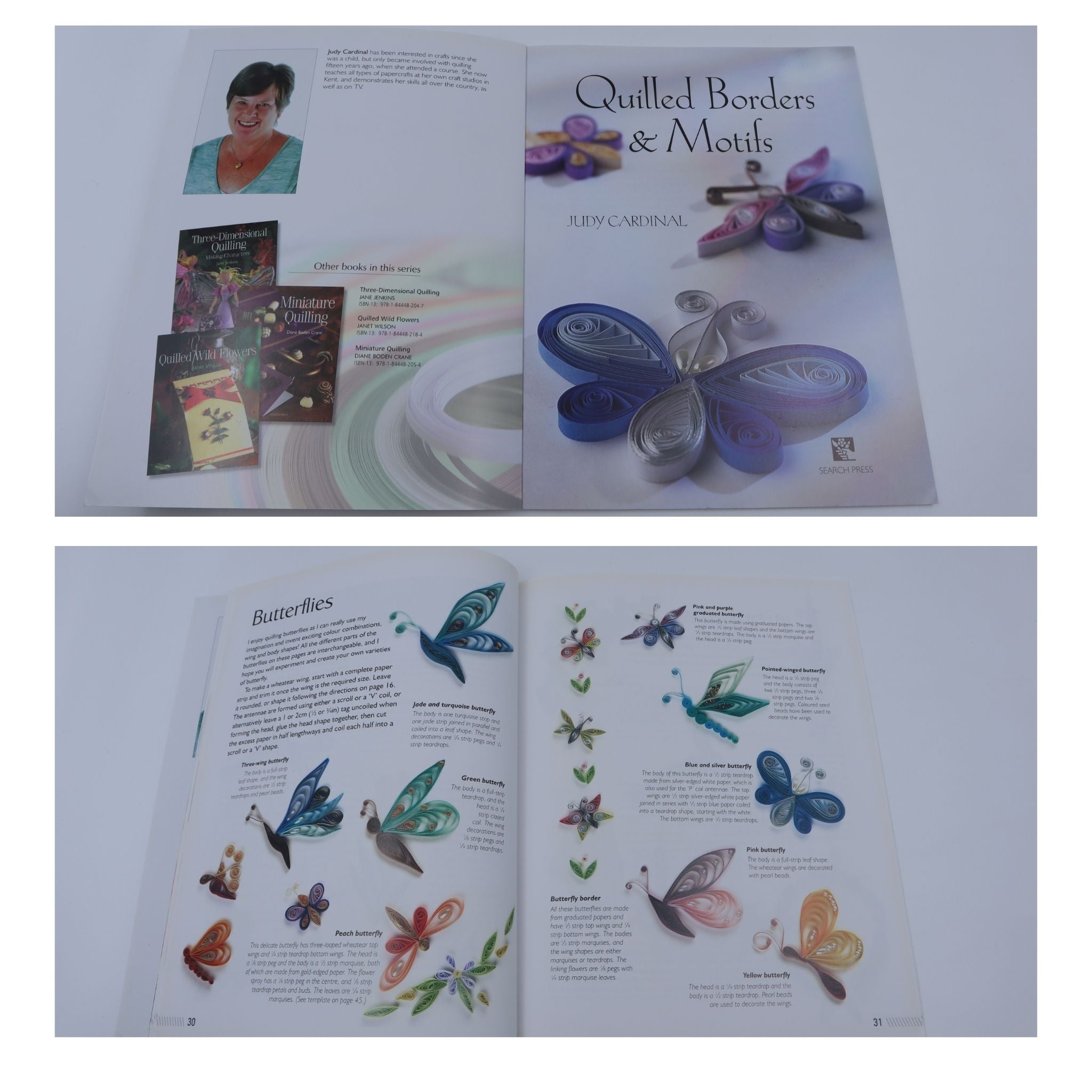 Quilled Borders & Motifs - Judy Cardinal