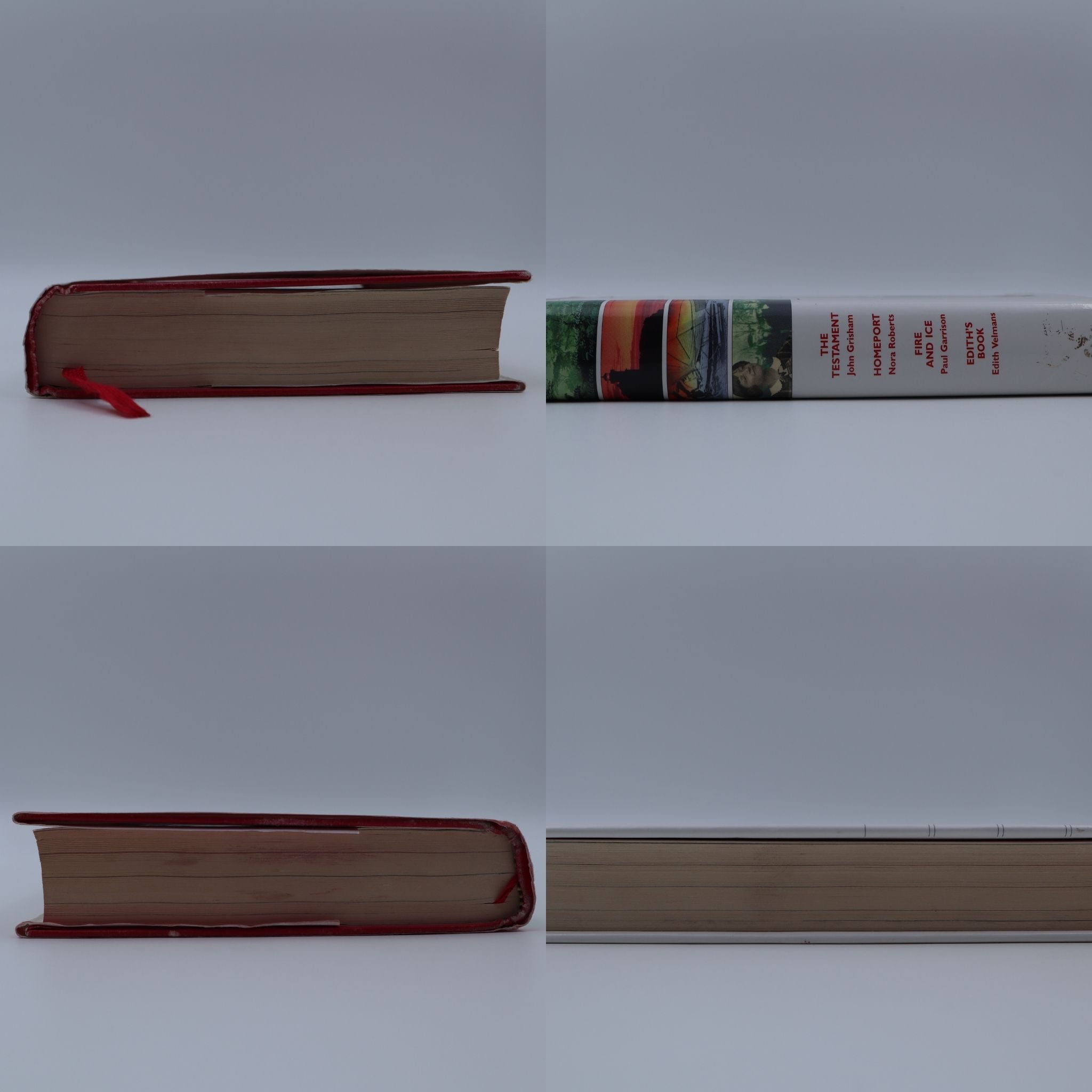 Reader's Digest Book Collection (The Testament, Homeport, Fire and Ice, Edith’s Book)