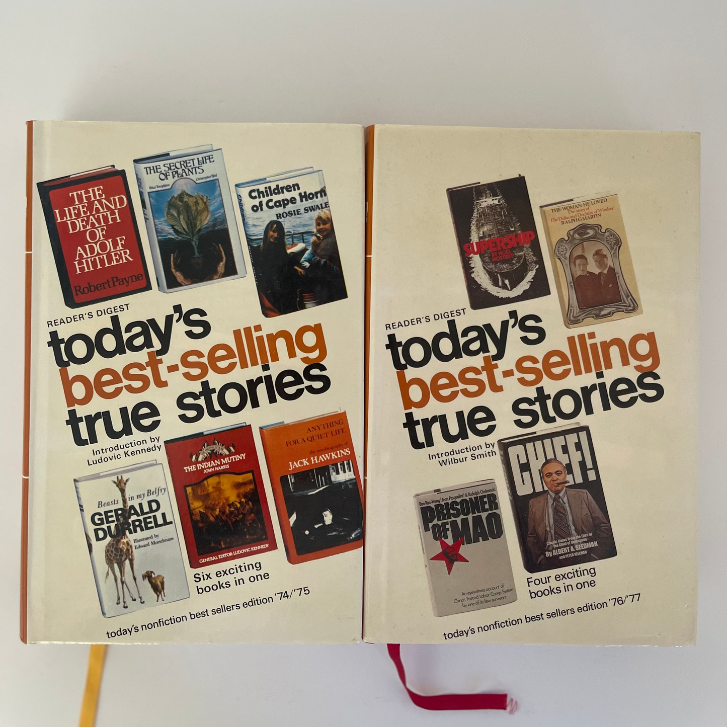 Reader’s Digest: Today’s Best-Selling True Stories – Volume 1 & Volume 2