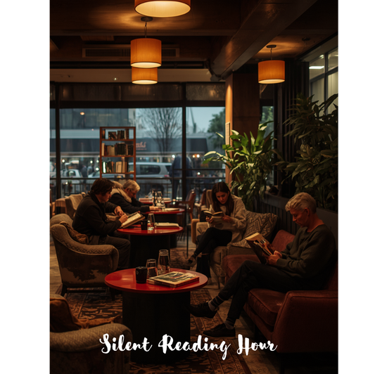 Silent Reading Hour:  Evening Session