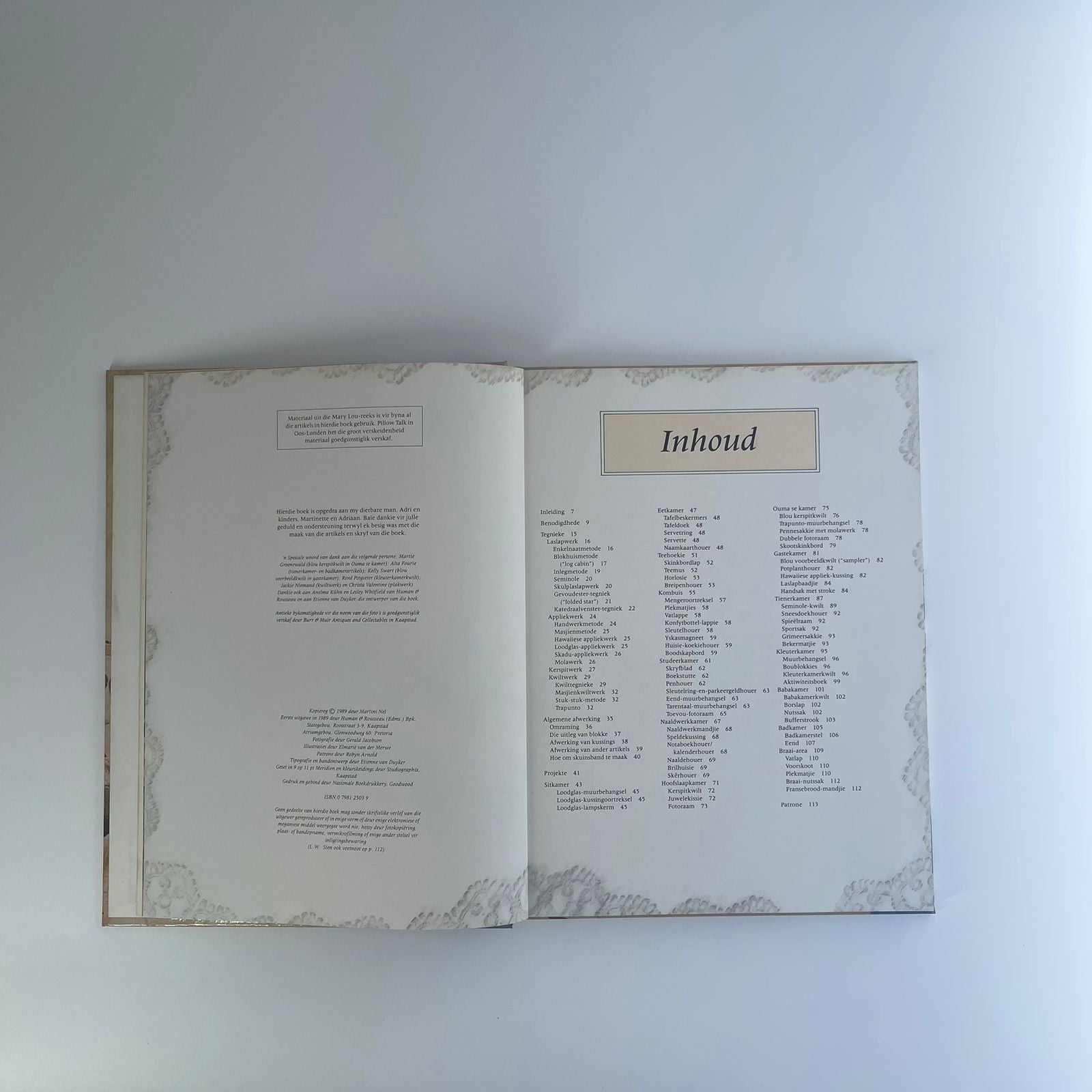 Skeppende naaldwerk vir binneversiering - Martini Nel