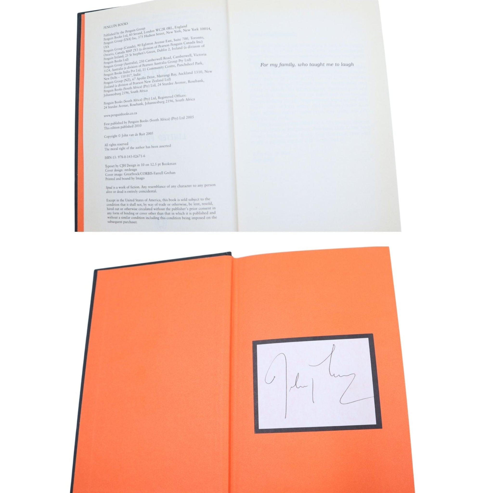 Spud – Limited Edition (Signed) - John van de Ruit