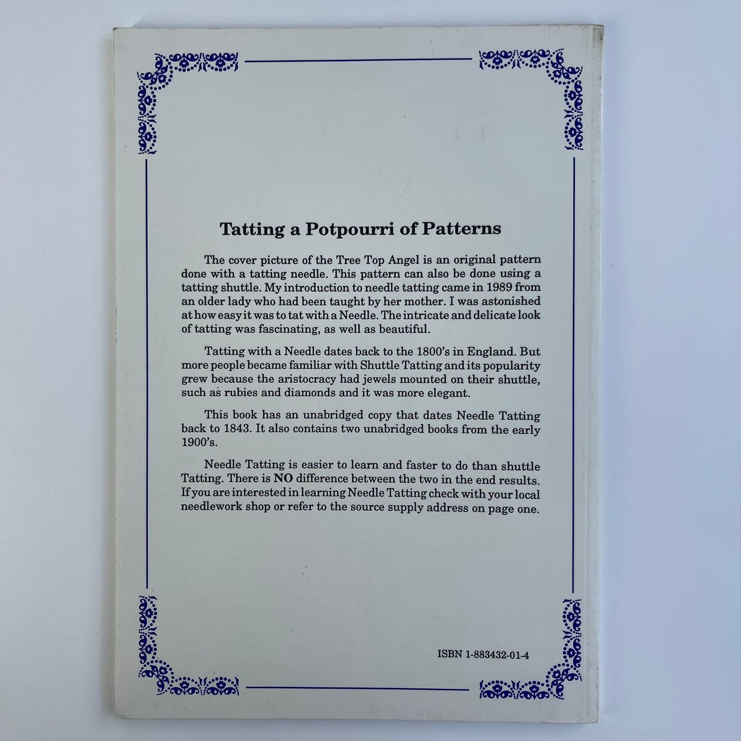 Tatting: A Potpourri of Patterns - Barbara A. Foster