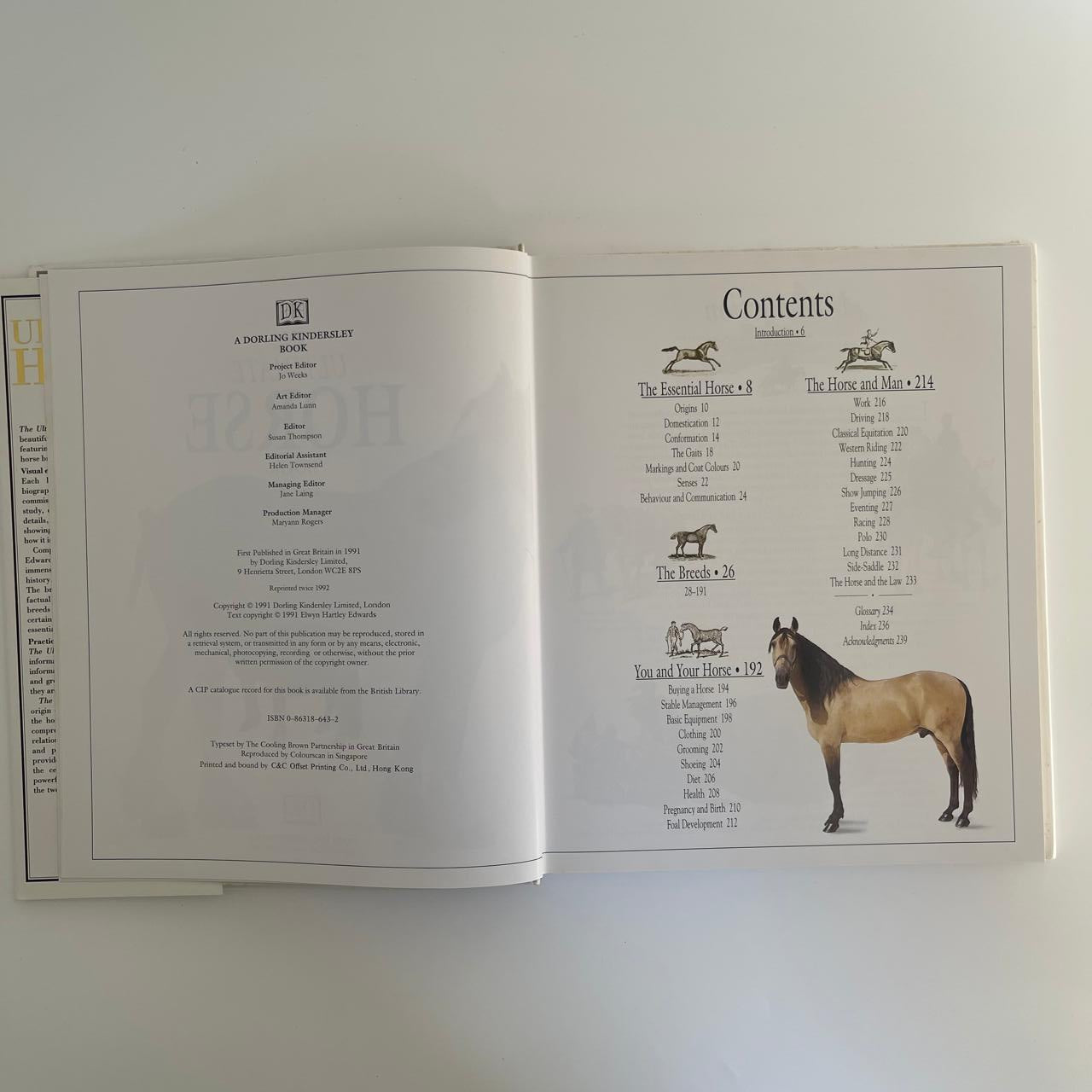The Ultimate Horse Book - Elwyn Hartley Edwards