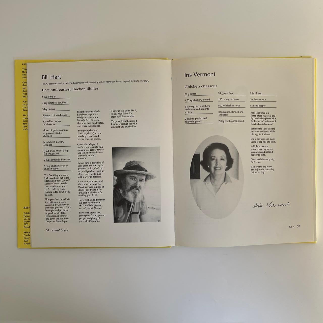 Artists’ Palate: A Collection of Artists’ Recipes - Eduard Ladan & Jean Doyle