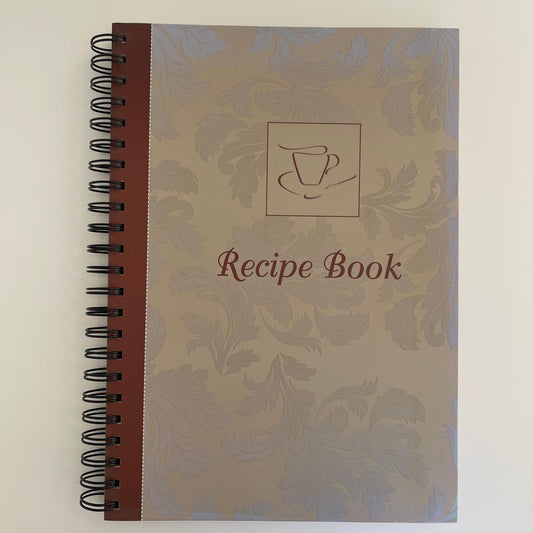 Blank Vintage Recipe Book (Spiral-Bound)