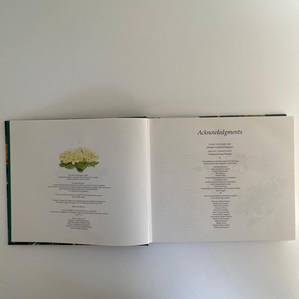 A South African Garden for All Seasons - Reader’s Digest Association