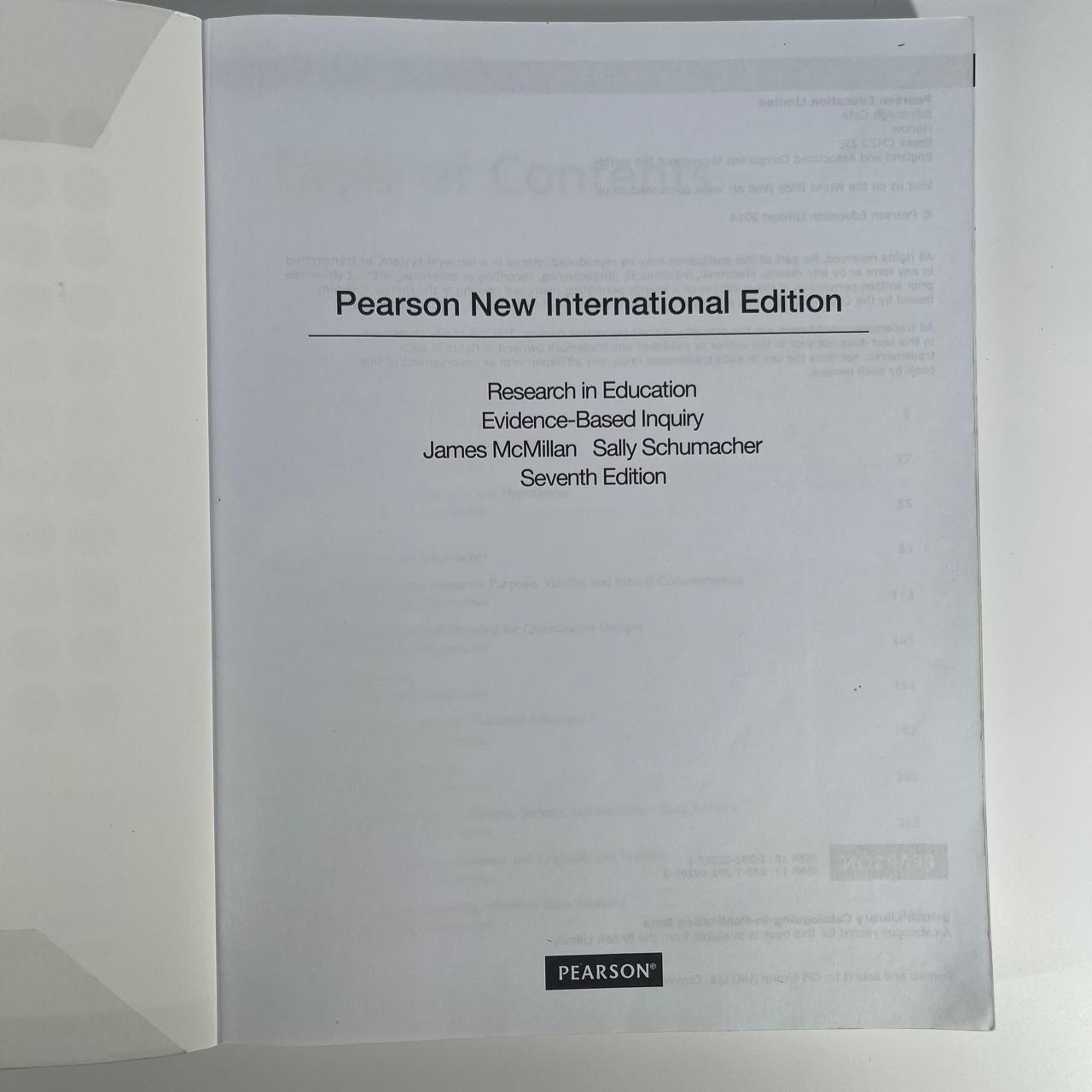 Research in Education (7th Edition) : Evidence-Based Inquiry - James H. McMillan & Sally Schumacher