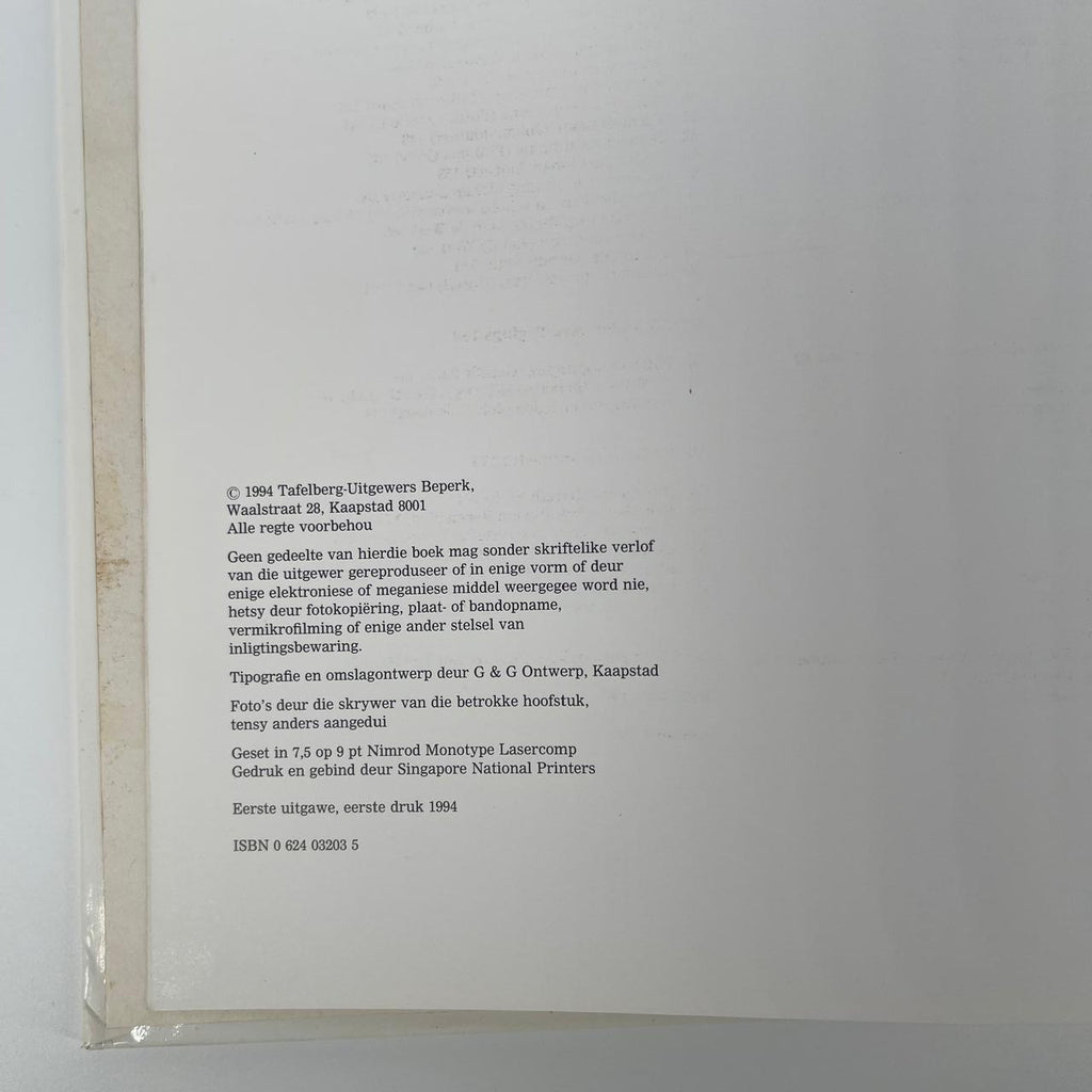 Kleinvee-Siektes - Jan de Wet & Gareth Bath