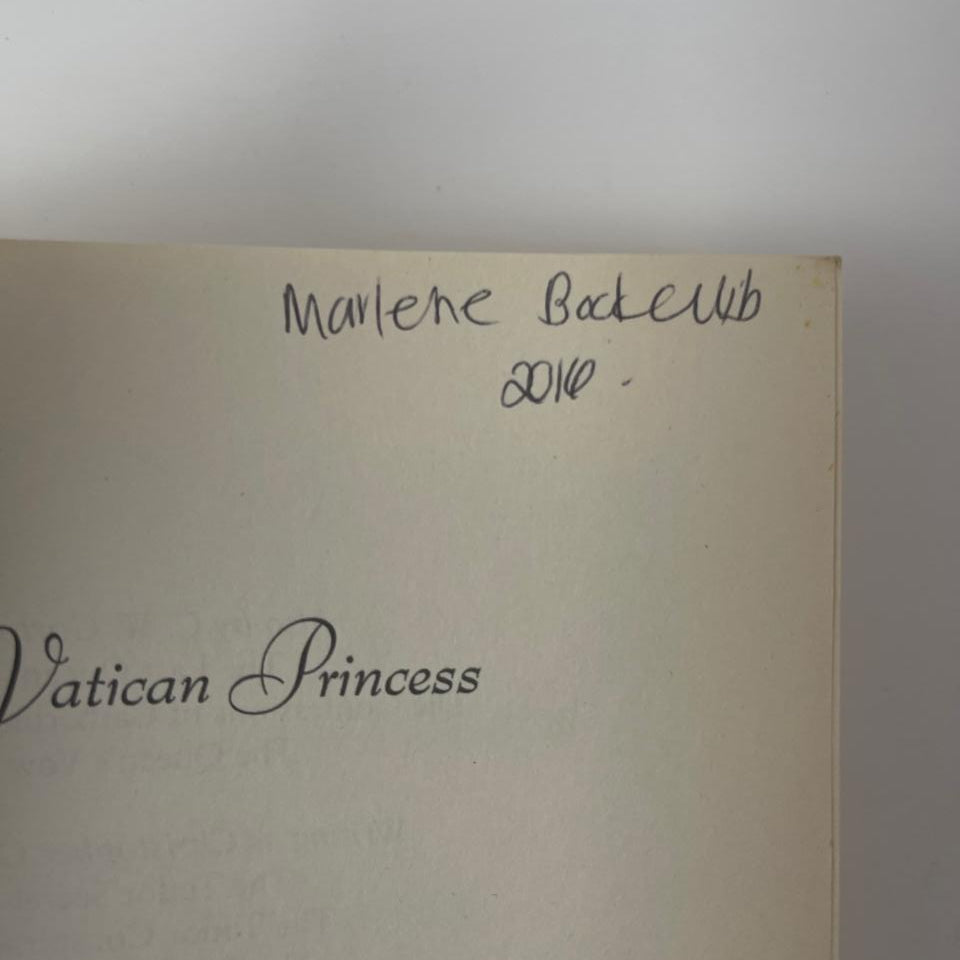 The Vatican Princess - C.W. Gortner