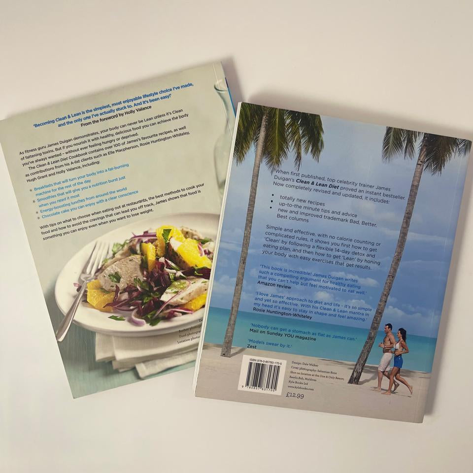 Clean & Lean Diet and Clean & Lean Diet Cookbook Bundle
